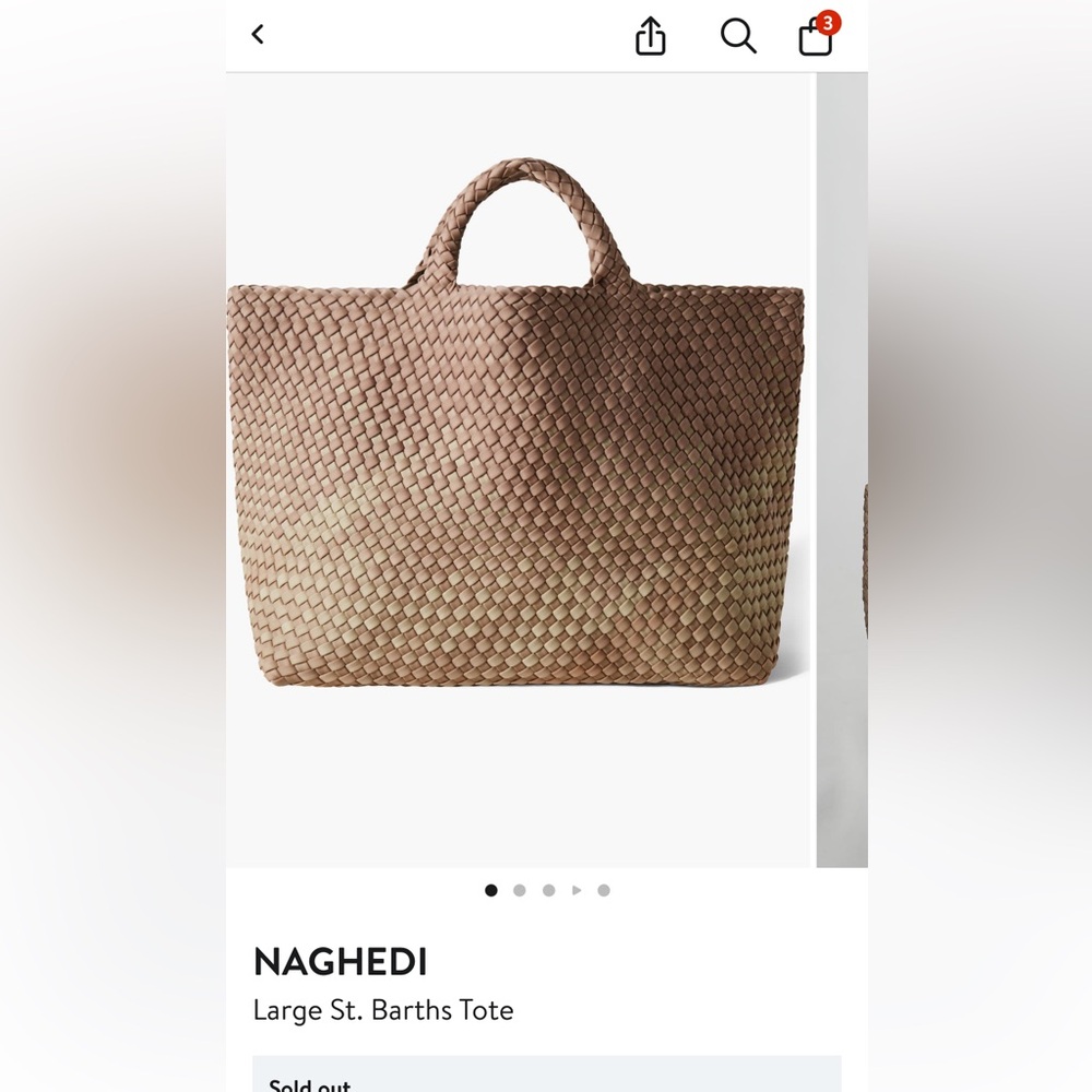 Large Naghedi St Barths Tote